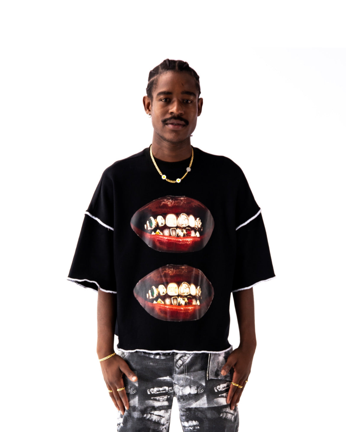 ©© „RAVEN GRILLZ BAGGY T-SHIRT"