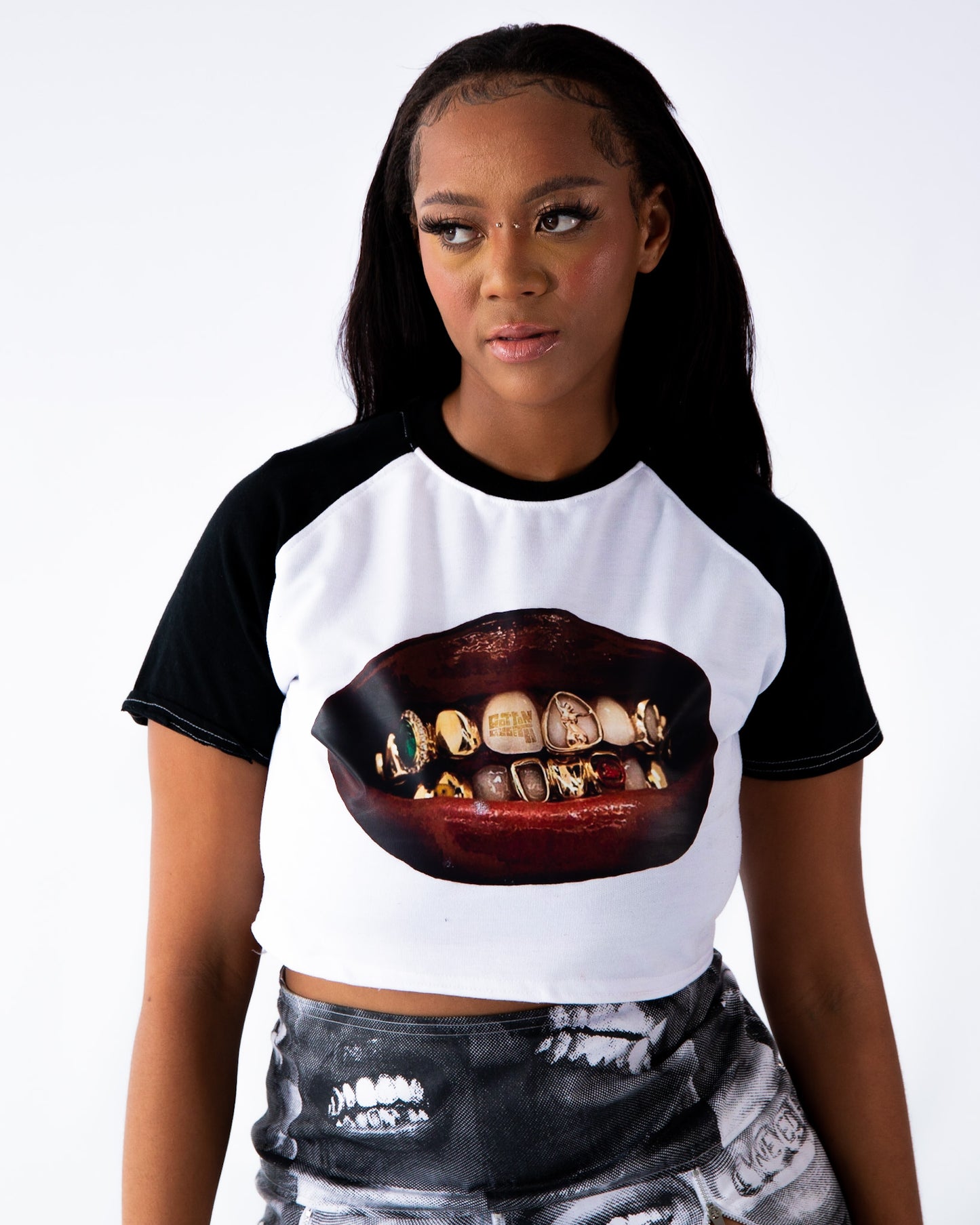 ©© „RAVEN GRILLZ CROP TOP"