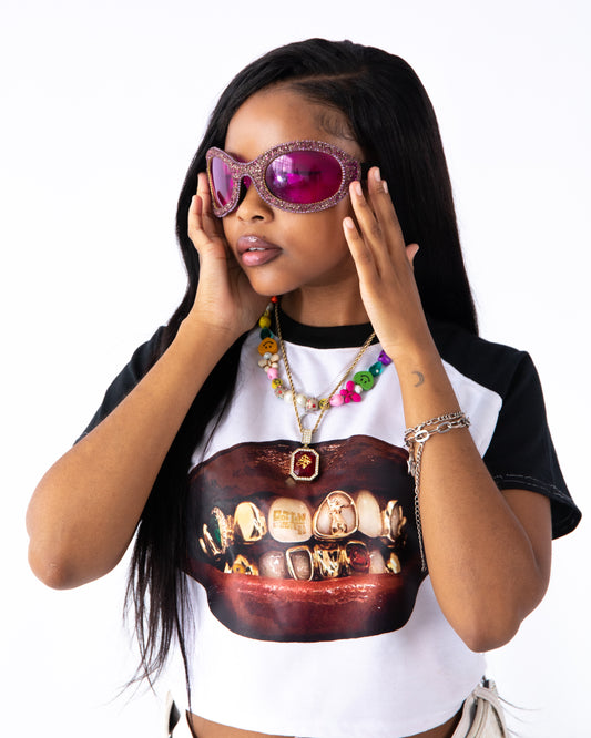 ©© „RAVEN GRILLZ CROP TOP"