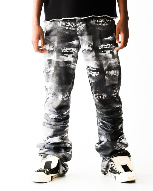 ©© „GRILLZ STACKED TROUSER"